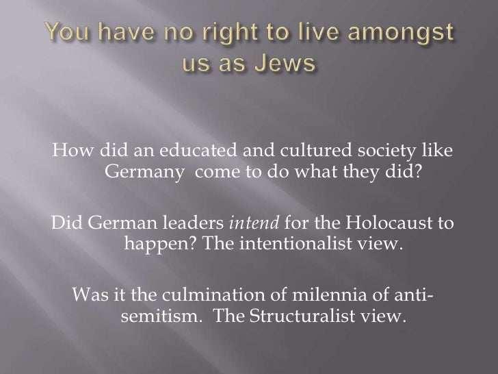 making germans hate jews why did the germans hate the jews