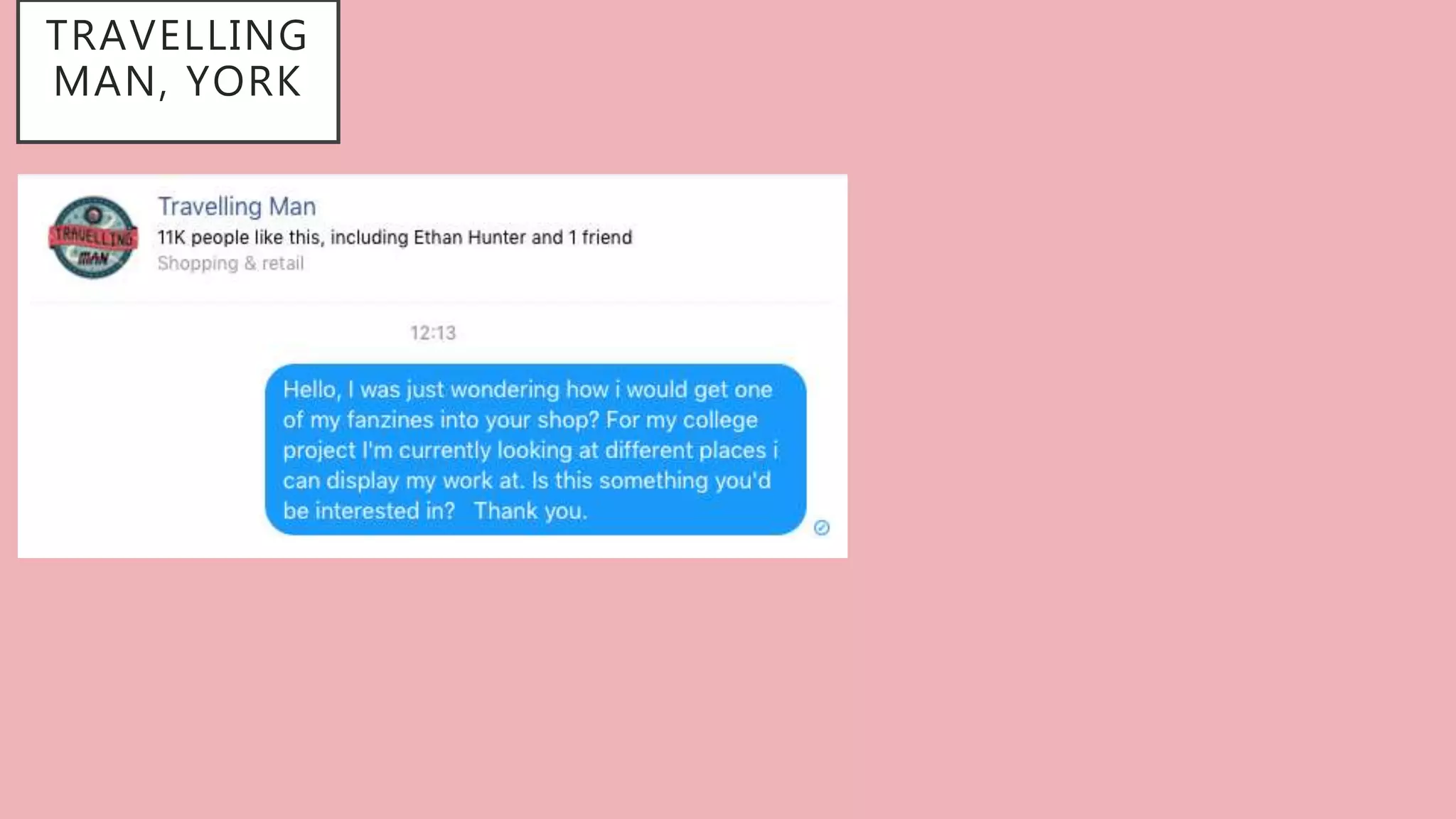 TRAVELLING
MAN, YORK
 