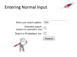 Entering Normal Input
