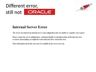 Different error, still not 