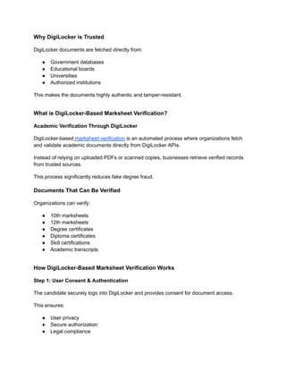 How DigiLocker-Based Marksheet Verification Prevents Fake Degree Fraud ...