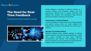 How Digital Evaluation Boosts Student Learning with Real-Time Feedback ...