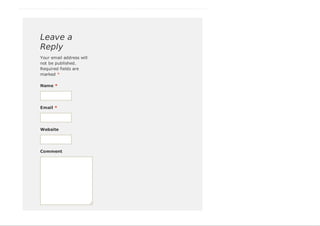 Name *
Email *
Website
Comment
Leave a
Reply
Your email address will
not be published.
Required fields are
marked *
Save web pages as PDF manually or automatically with PDFmyURL
 