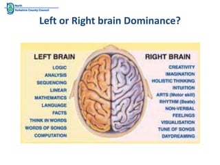 Left or Right brain Dominance?
 