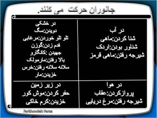 How do animals move (1-5)