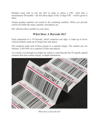 How do barcodes work? A Complete Guide Barcode Knowledge | PDF