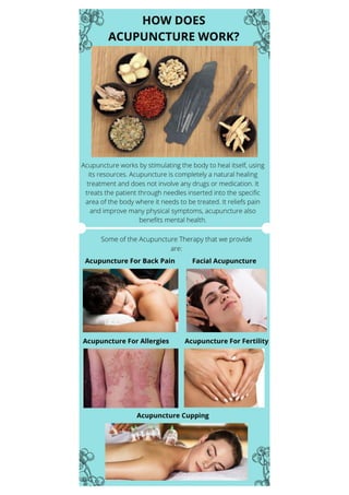 How does acupuncture work