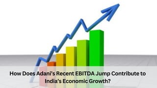 How Does Adani’s Recent EBITDA Jump Contribute to
India’s Economic Growth?
 