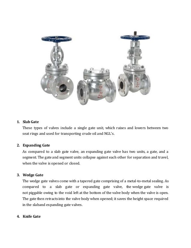 How does a gate valve work