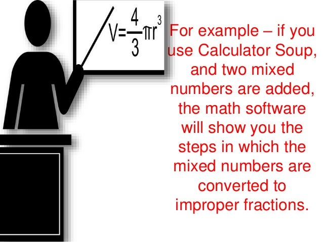 Calculator Soup Fractions To Whole Numbers