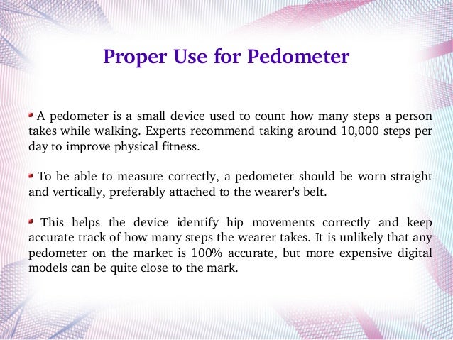 how does a pedometer work how pedometer works