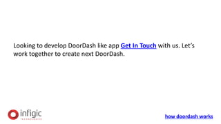 How Does Doordash Works Pptx