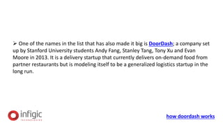 How Does Doordash Works Pptx