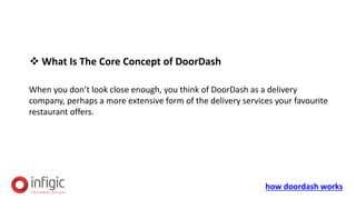 How Does Doordash Works Pptx