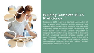 How Does IELTS Test Preparation in Dubai Build Strong Reading, Writing ...