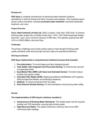 How Does Industrial Waste Water Treatment Work | PDF