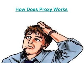 How Does Proxy Works 
 