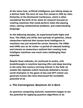 Machine Learning Defeated How Does Quantum AI Work and What Are Its Practical Applications in ...