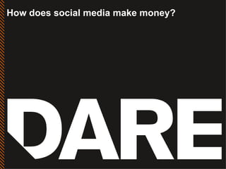 How does social media make money? Click to edit Master subtitle style 3rd October 2011 