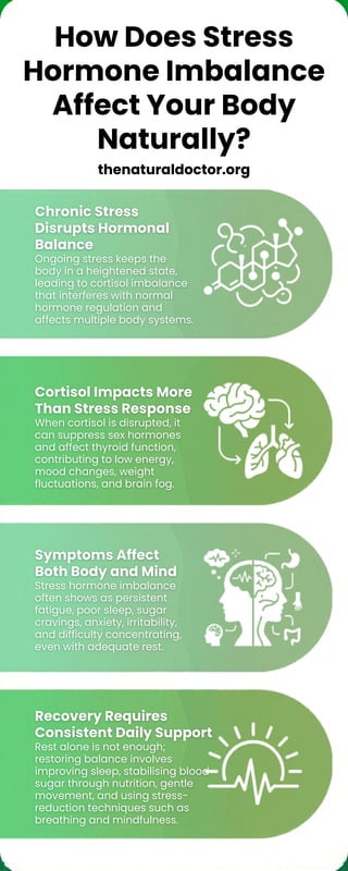 How Does Stress Hormone Imbalance Affect Your Body Naturally? | PDF
