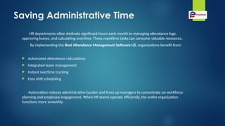 How Does the Best Attendance Management Software US Improve Workplace ...