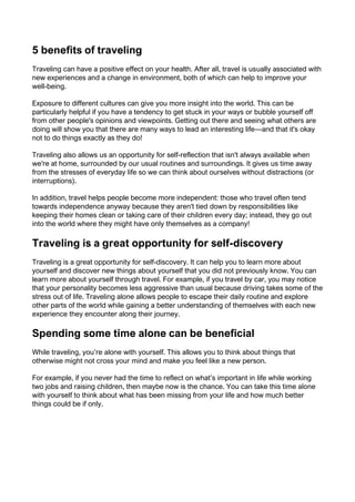 How Traveling Affects Life And Personality? Uncover the Impact!