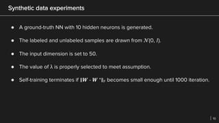 How does unlabeled data improve generalization in self training | PDF ...