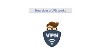 How does a VPN works
 