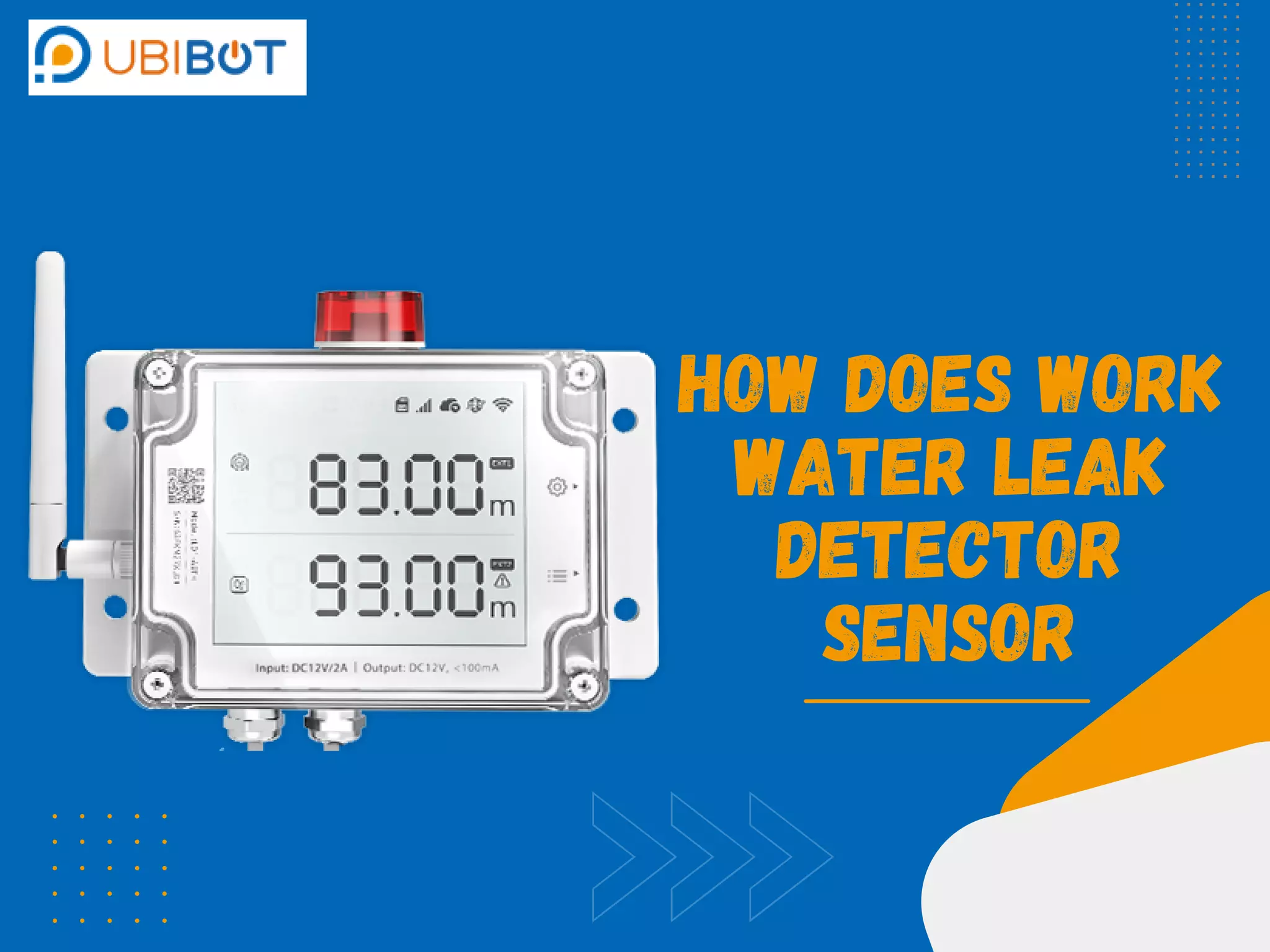 How Does Work Water Leak Detector Sensor | PPT