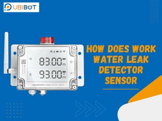How Does Work Water Leak Detector Sensor | PDF
