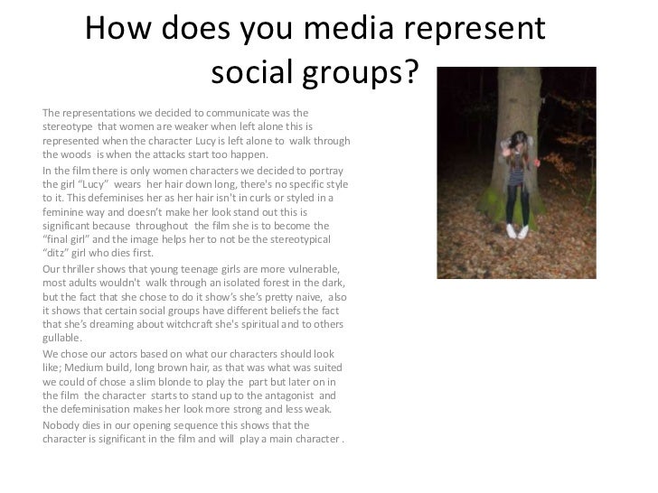 How does you media represent social groups