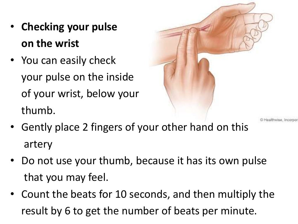 How to check your pulse