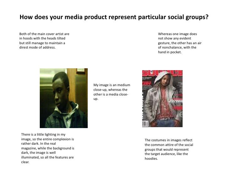 How does your media product represent particular social groups