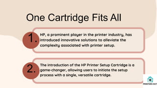 Printershut | How do I bypass an HP printer setup cartridge? | PPTX