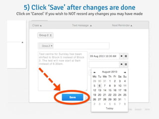 How do i edit a reminder?