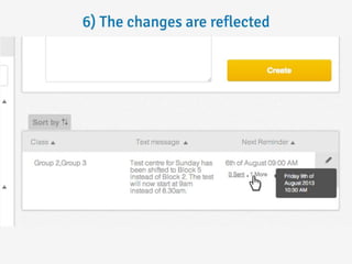 How do i edit a reminder?