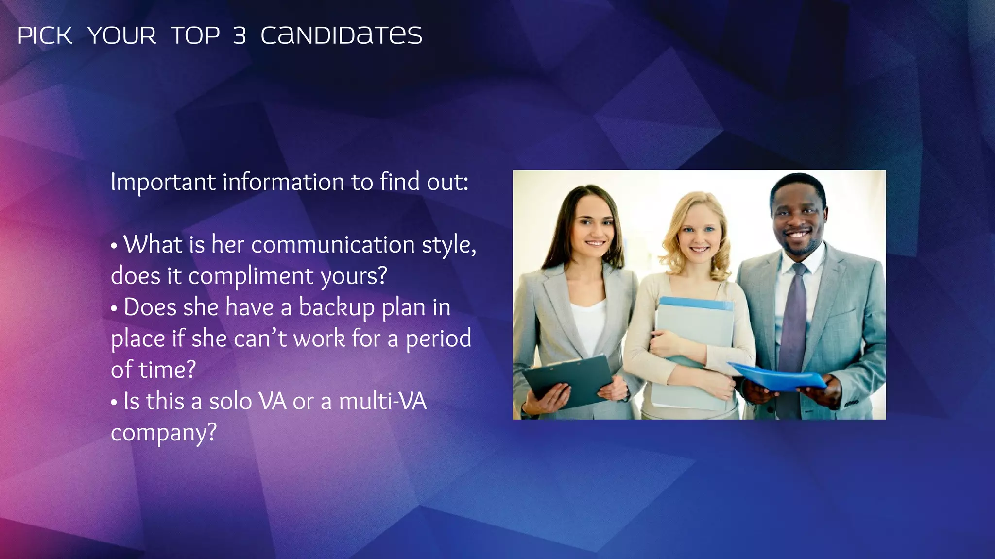 FAQ How do I find My Ideal Virtual Assistant