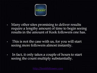 How do i get the keek app