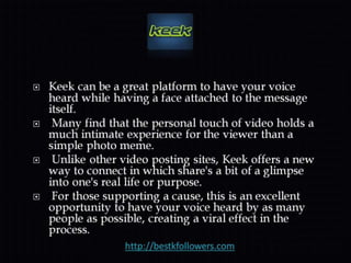 How do i get the keek app