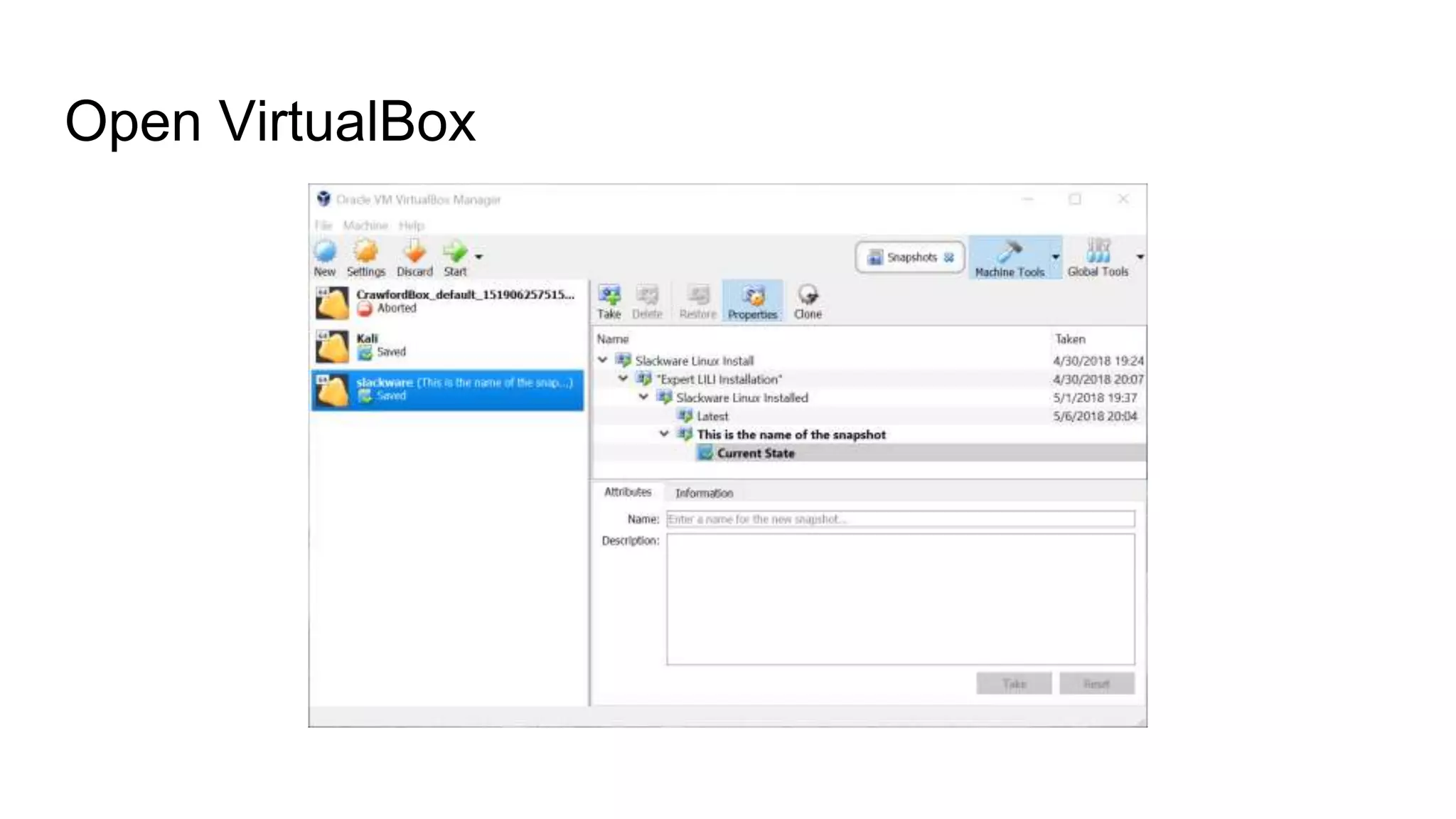 How do I restore my vm to a prior snapshot? | PPTX