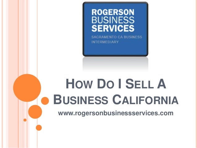 sell california slideshare