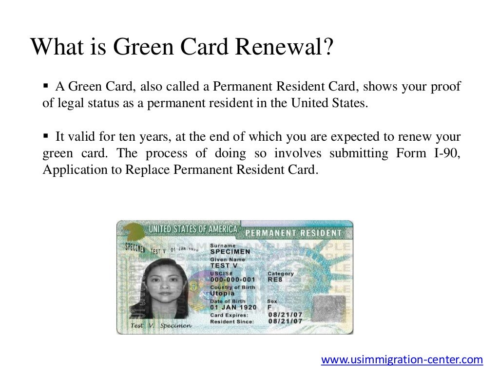 How do I start the Green Card Renewal Process