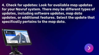 How Do I Update Navruf Map | PPTX