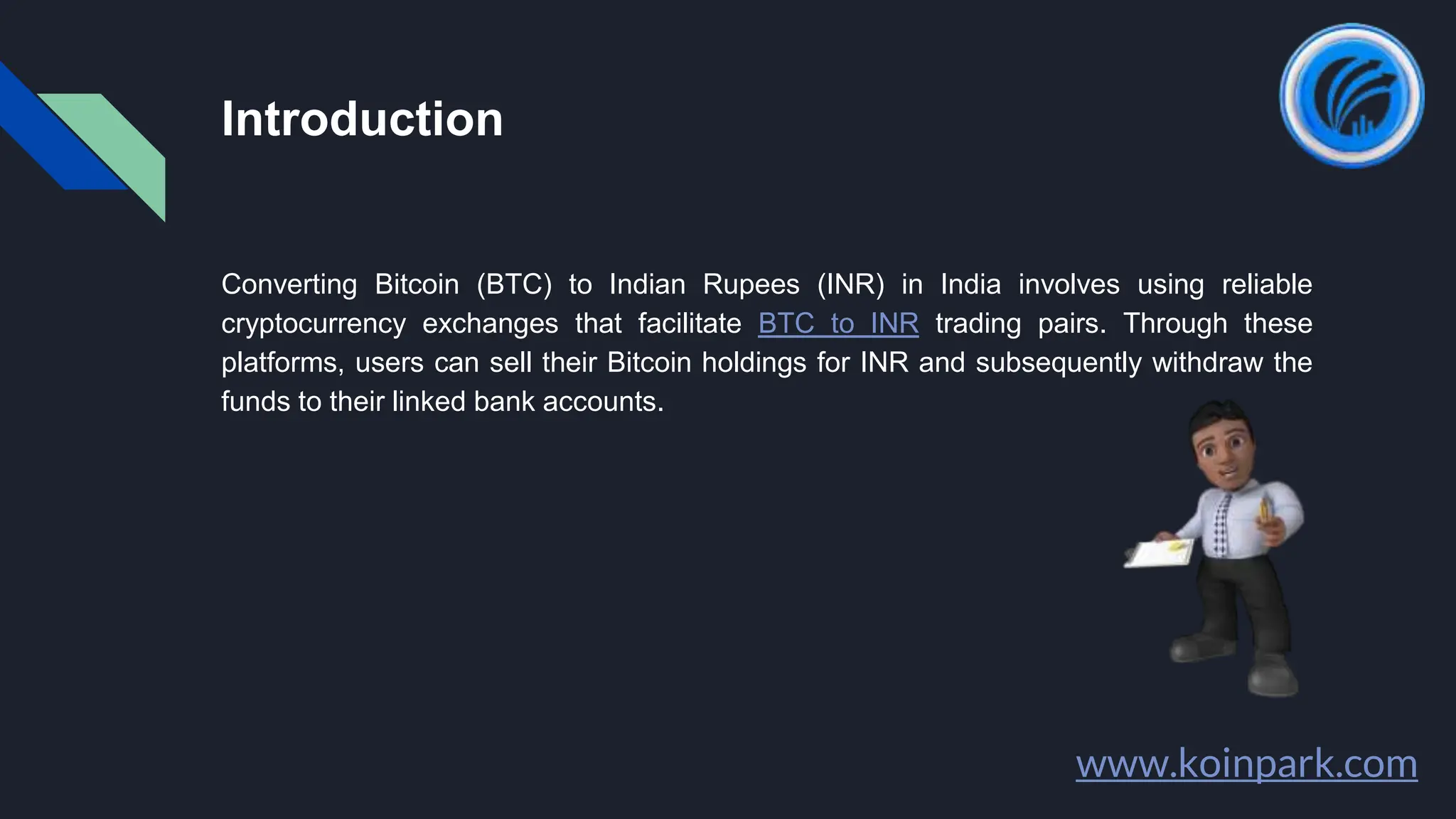 How Do I Withdraw Bitcoin (BTC) to Indian Rupee (INR) in India_tion.pptx