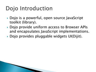 How dojo works | PPT
