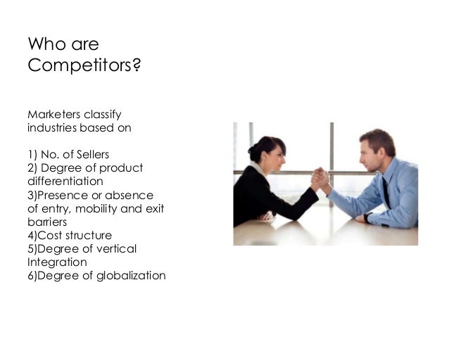 How do marketers identify and analyse competition