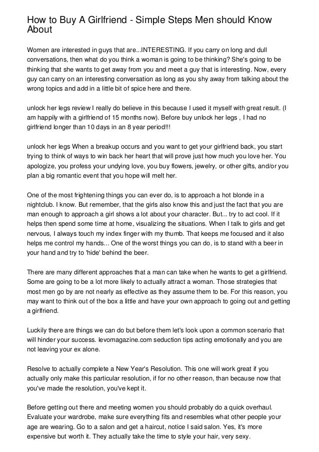 expensive things to buy your girlfriend