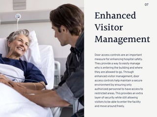 How Door Access Controls Enhance Hospital Safety | PPTX