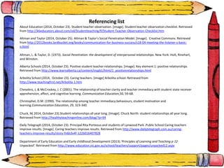 Student teacher relationships and learning outcomes | PPTX