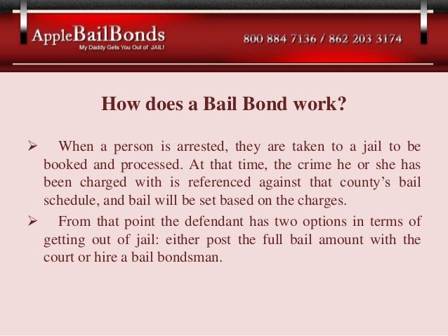 Bail Bonds-How do they work?